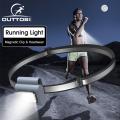 Outtobe Headlamp Multifunctional Headlight Mini Night Running Lights Sports Chest Lamp Outdoor Waterproof Headlamps Emergency Light with Magnetic Clip for Jogging Fishing Hiking.