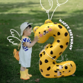 40” Inch Animal Shaped Number Foil Balloon for Birthday, Events and Party Decoration Items- (Pack of 1 Pcs). 