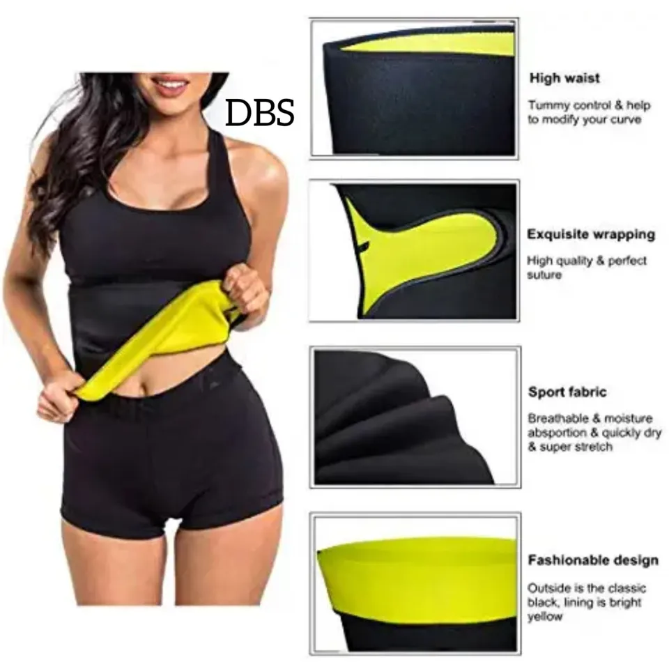DBS Sweat Slim Belt, Belly Fat Burner for Men Women Sizes M, L, XL, 2XL  3XL Product of INDIA