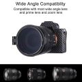 2 Pcs ND Quick Release Switch Bracket Lens Filter for DSLR Camera Photography Lens Bracket 77MM & 52MM.