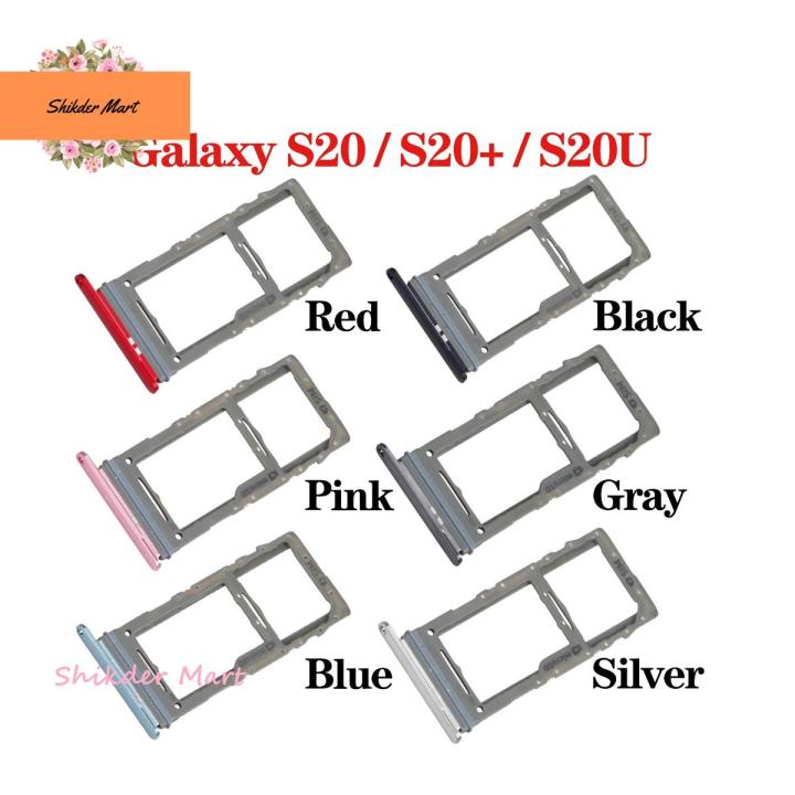 Sim Tray for Samsung Galaxy S20, S20 Plus, S20 Ultra / SIM TRAY SAMSUNG GALAXY S20 S20 PLUS S20 ULTRA Replacement Part