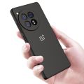 For OnePlus 12 Logo Liquid Silicone Soft Gel Rubber Shockproof Phone Case For OnePlus 12 Back Cover.