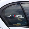 【Mary DAI Store】2PCS M performance car windows sticker E28 E30 E34 E36 E39 E46 E60 E62 E90 E91 for BMW Car accessories. 