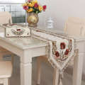 New Countryside Style Polyester Dining Table Cloth Set Multi purpose Covers Home Fabric Art. 