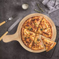 8 Inch Bamboo Pizza Platter, Tray, Pans. 