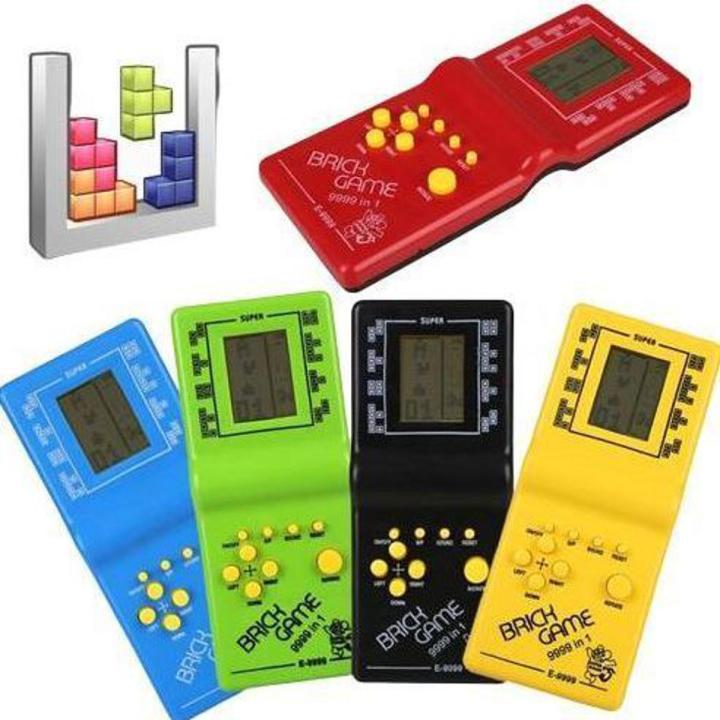 Kids Video Games E-9999 Video Game Brick Game Kids Game Console Toy With Music Playback Retro Games Player Multi colur