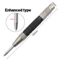 Automatic Center Punch Spring Loaded Locator Woodworking Metal Drill Sunlight Mall. 