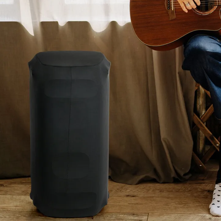 Speaker%20Dust%20Cover%20Portable%20Speaker%20Travel%20Carrying%20Bag%20Storage%20Bag%20Bottom%20Opening%20Design%20Nylon%20Lycra%20Travel%20Carrying%20Protective%20Cover%20Compatible%20For%20Partybox%20100/110%20Speaker%20-%20Image%202