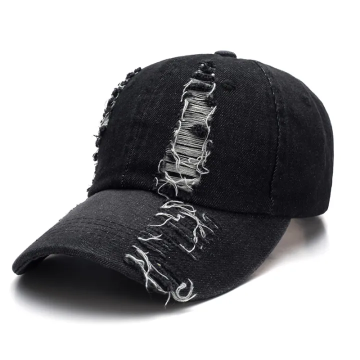 Cross%20border%20denim%20baseball%20caps%20for%20men%20and%20women%20washed%20retro%20fashion%20caps%20for%20outdoor%20sports%20sunscreen%20visors%20-%20Image%203