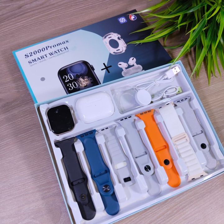 S2000%20Pro%20Max%20Smart%20Watch%20with%20Wireless%20AirPods%20Pro%20%E2%80%93%2010-in-1%20Mega%20Combo%20Pack%20%E2%80%93%207%20Changeable%20Straps/Belts%20with%20Free%20Protective%20Watch%20Cover%20%E2%80%93%20Bluetooth%20Call%20&%20Fitness%20Tracker%20Smartwatch%20for%20Men%20&%20Women%20-%20Image%205