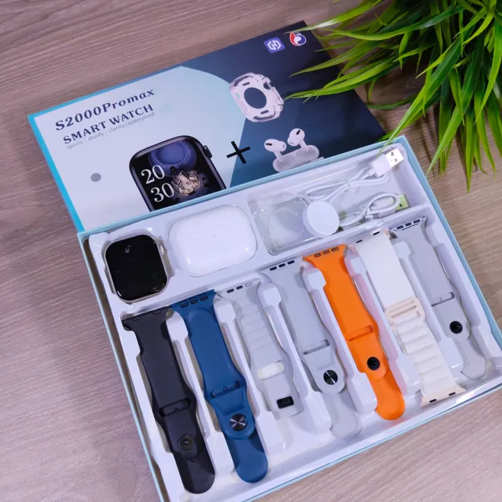 S2000%20Pro%20Max%20Smart%20Watch%20with%20Wireless%20AirPods%20Pro%20%E2%80%93%2010-in-1%20Mega%20Combo%20Pack%20%E2%80%93%207%20Changeable%20Straps/Belts%20with%20Free%20Protective%20Watch%20Cover%20%E2%80%93%20Bluetooth%20Call%20&%20Fitness%20Tracker%20Smartwatch%20for%20Men%20&%20Women%20-%20Image%205