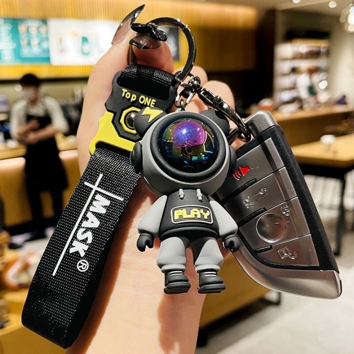 Astronaut%20Bears%20Key%20Chains%20Ring%20Fashion%20Cute%20Animal%20Bag%20Key%20ring%20Holder%20for%20Motor%20Bike%20Car%20Accessories%20Gift%20-%20Image%202