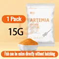 15 Gram YEE Brand Decapsulated Brine Shrimp Eggs Best For All Kind Of Tropical Fish And Fish Fries For Fish's Growth And Color | Guppy, Molly, Betta, Zebra, Tetra, Angel Fish Can Feed Also | Best Baby Fish.