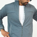 Masculine Premium Gray  Winter Jacket For Men. 