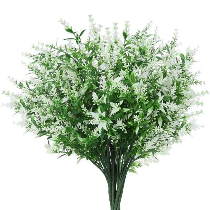7pcs%20Faux%20UV%20Resistant%20Fake%20Flowers%20Artificial%20Plants%20Plastic%20Decor%20Outdoor%20Plastic%20lavender%20fake%20flower%20wedding%20Accessories%20-%20Image%209