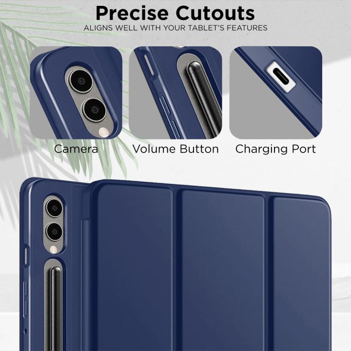 Cover%20for%20Samsung%20Tab%20S9%20FE%20Plus%2012.4"%20Cover%20Case%20Flip%20Stand%20Back%20Case%20Cover%20%5BS%20Pen%20Holder%5D%20for%20Samsung%20Galaxy%20Tab%20S9%20Plus/Tab%20S9+%20Cover%20Tablet%20Cover%20with%20%5BAuto%20Sleep/Wake%5D-Black/Navy%20Blue%20-%20Image%209