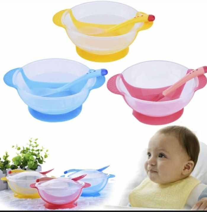 1pcs Children Feeding spoon and bowl set for bsby
