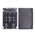 2 Mouthfuls NGFF SSD M.2 To 2.5 SATA Serial Port Adapter Card Converter Double Tray USB3.0 Cable For Laptop Speed Limit 6Gbps Gonghpng. 