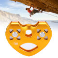 Ropeway Double Shaft Pulley Outdoor High Altitude Traverse Carriage Climbing Golden. 