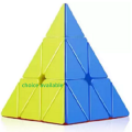 3 Stage Pyramid Rubiks Magic Cube -LIVA GIRL ( Sticker less ).