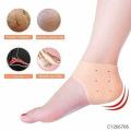 2 pcs Silicone Gel Heel Pad Socks for Heel Swelling Pain Relief. 