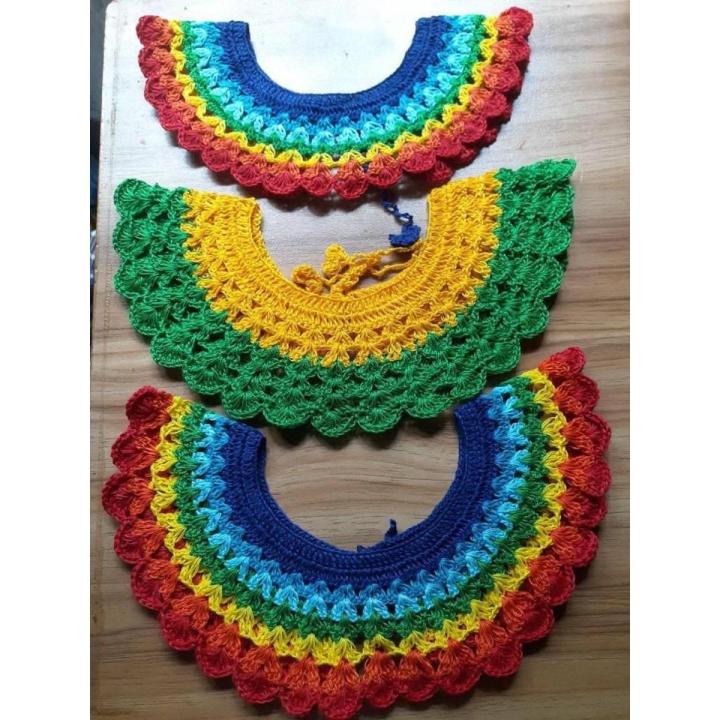 Rainbow kushi neck 1pc for baby dress