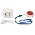 Caregiver Pager Wireless Nurse Call System Alert Button Long Distant for Home Hospital.