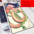 Mouse pad large dragon ball lock edge Son Goku Vegeta Turtle Immortal Dragon anime to figure DIY book keyboard pad.