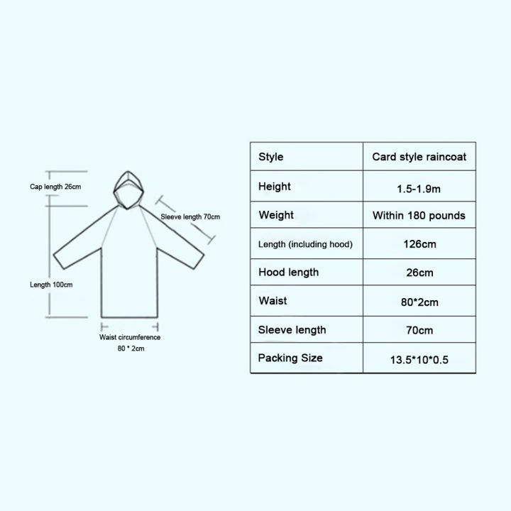 Family%20Pack%20of%203%20Adult%20Poncho%20Waterproof%20Disposable%20Travel%20Raincoat%20Lightweight%20with%20Hood%20for%20Outdoor%20Camping/Recreation/Hiking%20-%20Image%206