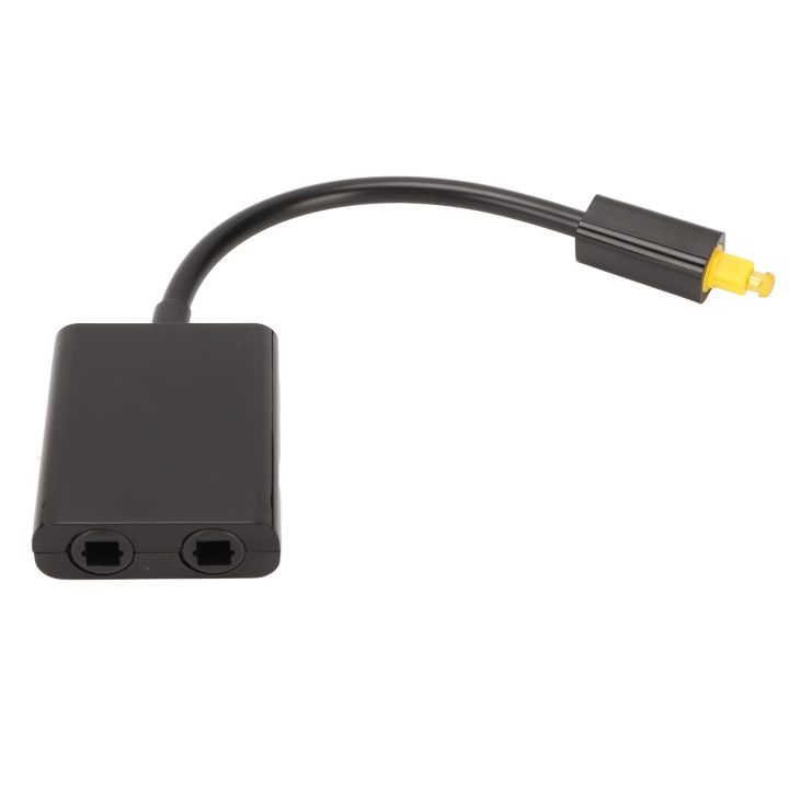 Optical%20Fiber%20Sound%20Cord,%20Digital%20Optical%20Cable%20Splitter%20Stable%201%20in%202%20Out%20Flexible%20Small%20for%20DVD%20for%20Amplifier%20-%20Image%202