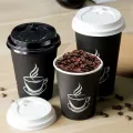 Disposable Thickened Paper Cups Heat Resistant Anti-scalding For Hot Beverages Like Coffee Tea Lid Wholesale. 