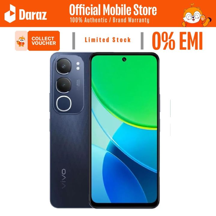 vivo Y19s Pro 6/128GB + Free riro B30 Neckband | 6000mAH Battery | Official