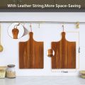 Wood Cutting Boards for Kitchen, 17 x 9 Inch Maheguni Wooden Cutting Board, Winnsty Large Wood Chopping Board with Juice Groove and Handles Heavy Duty Charcuterie Board (Large). 