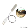 1 Pcs USB LED Reading Lamp (Warm/White) Portable Flexible USB Eye Protection Mini Night Light For Notebook Computer PC Laptops Table Desk Lamp.