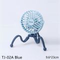 USB Chargeable Fan Baby Stroller Bed Fan Mute Retractable Fan with Clip Variable Portable Octopus Mini Fan Office Desktop Fan. 
