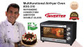 Electric Airfryer Oven with double glass door Prestige brand 40 Liter. 