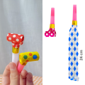 Party Blowing Dragon Whistle- Funny Colorful Party Blowers Horns Whistles for Kids Birthday Party- (Pack of 10 Pcs).