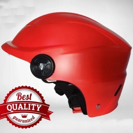 HALF FACE CAP SFM BIKE HELMET FOR MEN & WOMEN - RED