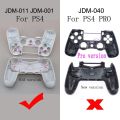1PCS Plastic Hard Shell For Sony For PS4 JDM-010 JDM-001 Controller Housing Cover Protective Shell Skin Case. 