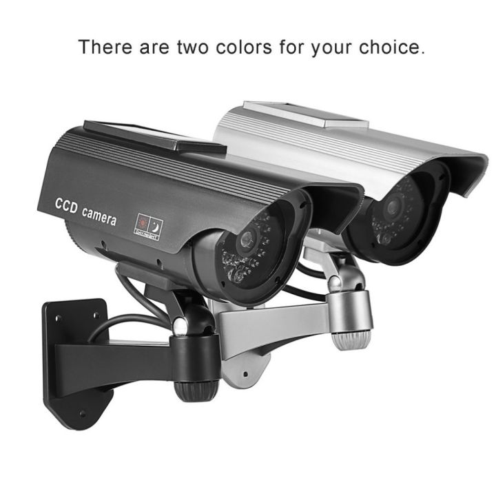 CROSS-BORDER GOOD SALE SOLAR SIMULATION CAMERA FAKE SURVEILLANCE MODEL VIRTUAL CAMERA DUMMY CAMERA