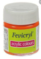 Fevicryl Acrylic Color 15ml- Orange.