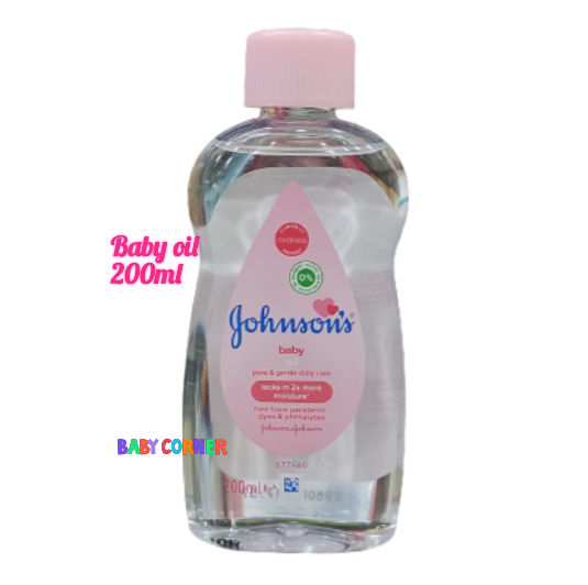 Johnson’s Baby Oil 200 ml (Italy)