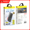 Awei | P10K | 10000mAh Power Bank | 22.5W Fast Charging | 2x USB-A + USB-C Output, USB-C Input | LED Digital Display | Portable Charger for Android iPhone. 
