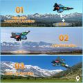 R/C Aircraft Fighter Jet Drone Aerial Fighter Multi-Function Star Flight Remote Control Hobby.
