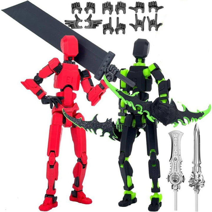 %E3%80%90Be%20worth%E3%80%91%20T13%20Action%20Figure%20Eridan%20Six%20Winged%20Angel%20T13%20Robot%203D%20Printed%20Multi%20Jointed%20Movable%2013%20Desktop%20Decorations%20For%20Game%20Lovers%20-%20Image%202