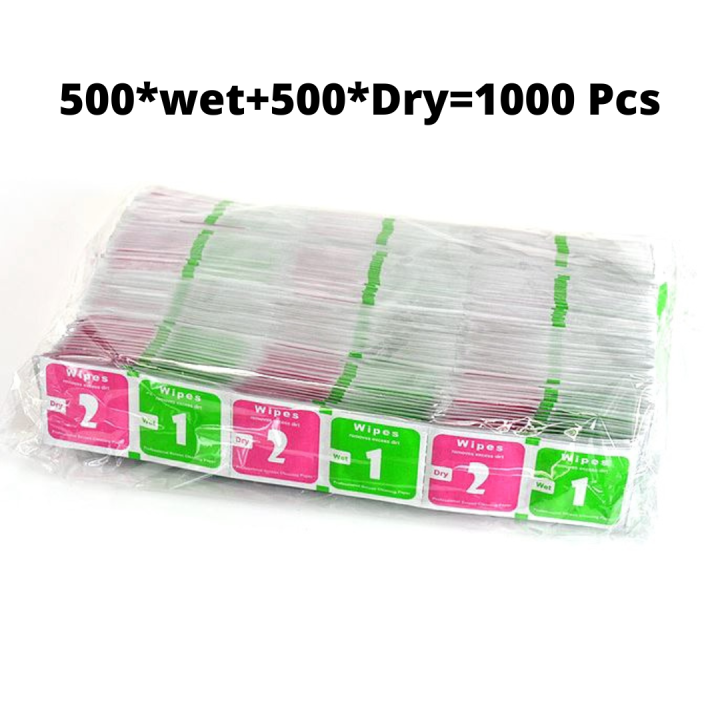 500%20Set%20(1000%20pcs)%20Mobile%20Laptop%20Screen/glass%20cleaner%20wet%20&%20dry%20Wipes.%20-%20Image%202