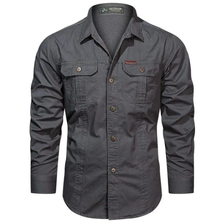 Full%20sleeves%20double%20pocket%20panel%20Shirt%20-%20Image%206
