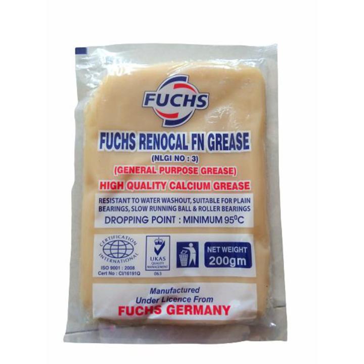 FUCHS RENOCAL FN GREASE NLGI NO 3 , HIGH QUALITY CALCIUM GREASE - 200 GRAM