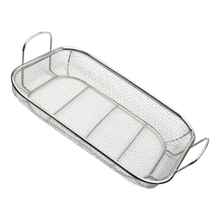 1 PCS Deep Fry Basket Stainless Steel Frying Basket Frying Pan Non