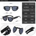 SHAUNA Retro Oval Women Sunglasses Fashion Wide Legs Men Dark Green Shades UV400 Rivets Decoration Punk Sun Glasses. 